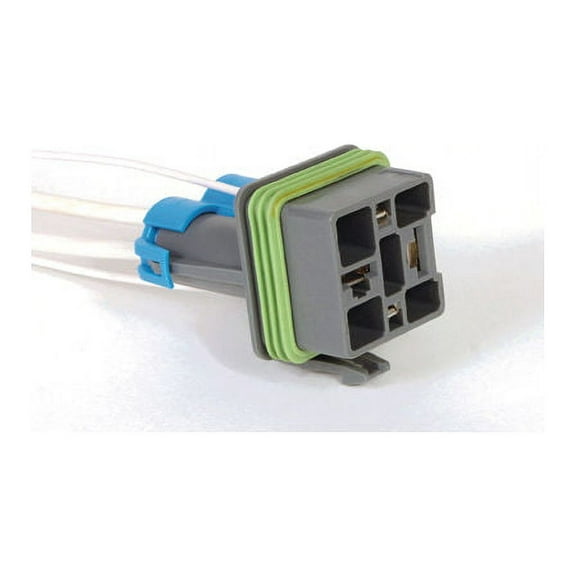 Secondary Air Injection Relay Connector - Compatible with 2004 - 2009 Chevy Trailblazer 4.2L 6-Cylinder LL8 VIN S 2005 2006 2007 2008