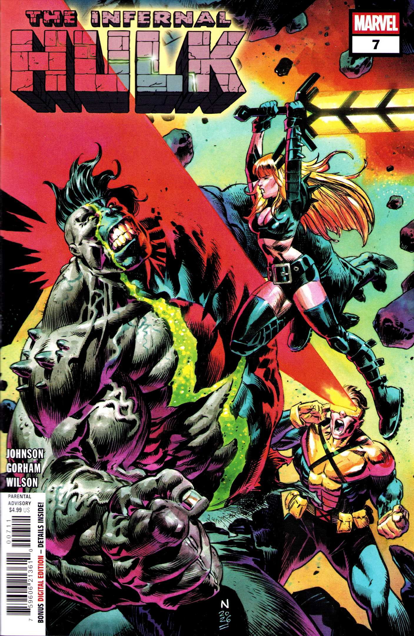 Cover of Infernal Hulk #7