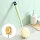 thumbnail image 1 of Cepillo de ducha de mango largo | Cepillo de espalda de doble cara para hombres y mujeres | Cerdas suaves de nailon para una exfoliación suave | Cepillo corporal verde y rosa | Cepillo de baño de 35, 1 of 6