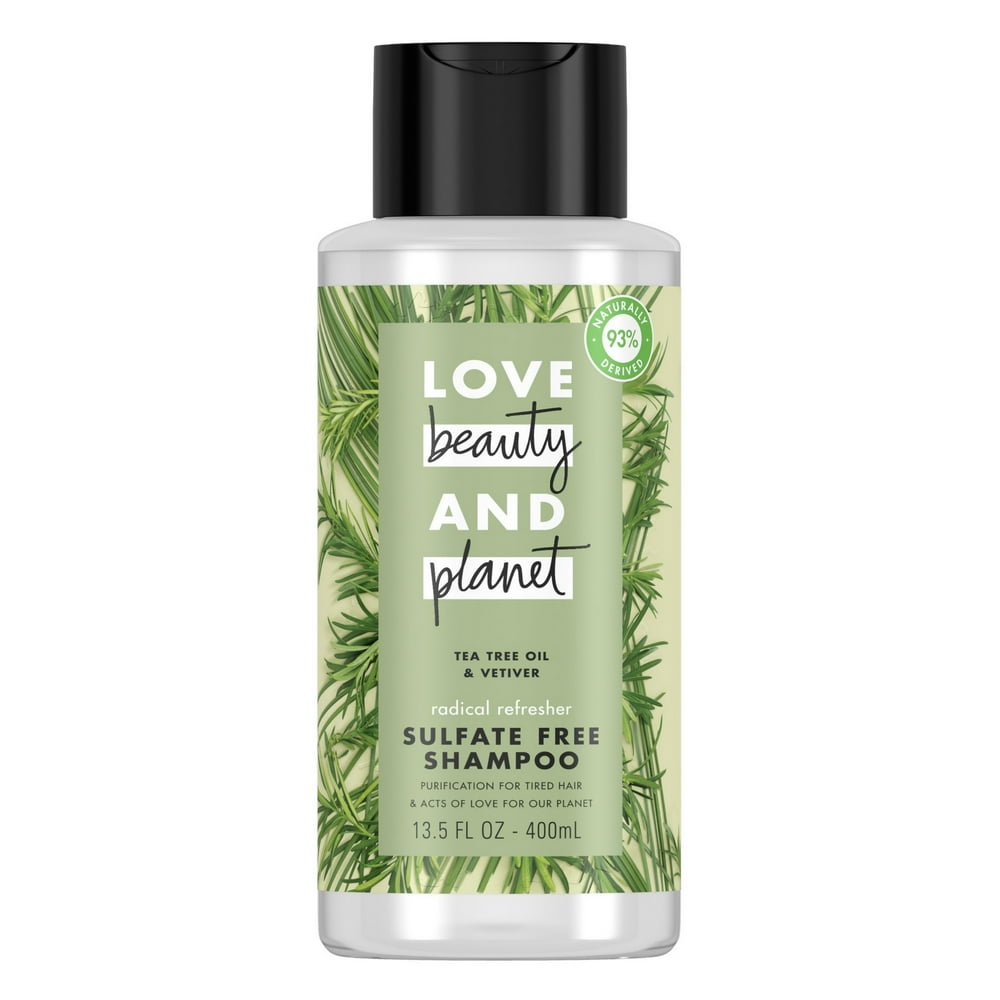 Love Beauty and Radical Refresher Shampoo Sulfate Free Tea Tree