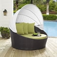 thumbnail image 4 of Hawthorne Collections Patio Canopy Daybed in Espresso and Peridot, 4 of 4