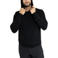 thumbnail image 6 of X RAY JEANS Mens Basic Hooded Sweater, Black, L, 6 of 10
