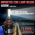 thumbnail image 6 of For Pontiac Grand Prix1997 1998 1999-2003 9007 880 LED Headlights Fog lamp Bulbs, 6 of 14