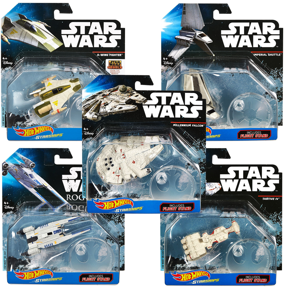 star wars hot wheels ships list