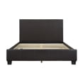 thumbnail image 4 of Lexicon Lorenzi Contemporary Wood California King Bed in Dark Brown, 4 of 7