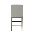 thumbnail image 4 of Bowery Hill 26"H Modern Fabric Counter Stool in Wordsworth Pebble/Gray, 4 of 7