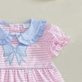 thumbnail image 6 of Soepste Toddler Girl Set 2T Girls Clothes Toddler Baby Girls Summer Clothes Short Sleeve T-Shirt Tops Short Sets Cute Outfits, 6 of 8