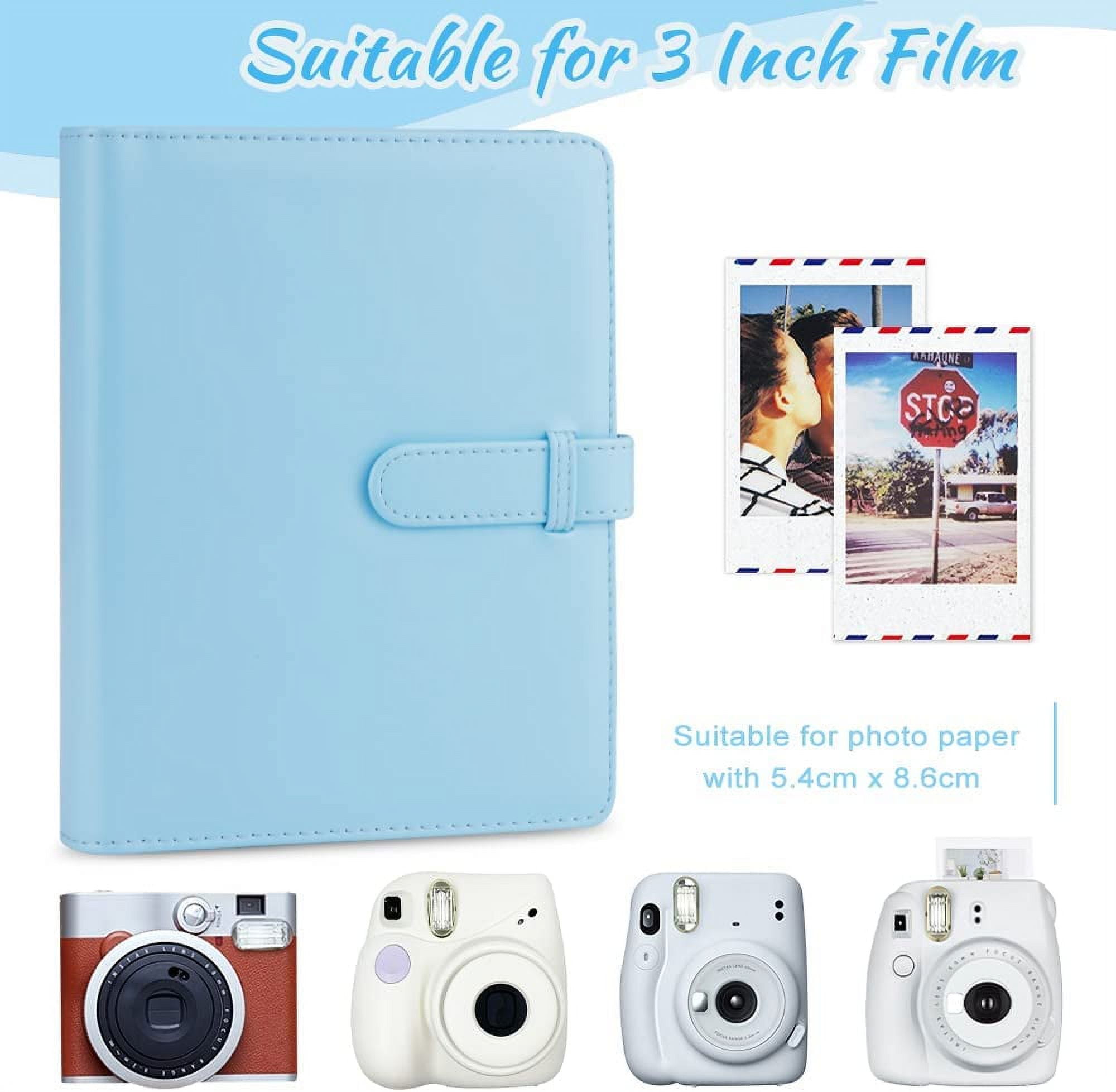 SANXIA 3SumLife Scrapbook Memory Polaroid Photo Album DIY Fujifilm Instax  Photo Album Large Capacity Stone Grain Series for