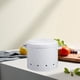 thumbnail image 5 of Hogar y cocina, Almacenamiento y organización, Cubo de malla para frutas y verduras, Cubo de cocina para almacenar patatas, cebollas y ajos, Frasco de metal con tapa, Cubo de hierro, 5 of 6