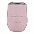 thumbnail image 3 of Christian Brands F2807 12 oz Thats All Stemless Wine Tumbler  Blush Pink - Breakfast WinePack of 2, 3 of 3