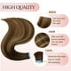 thumbnail image 3 of Extensiones de cabello AGMITY Tape en cabello humano 100% real de 55 cm, 3 of 6