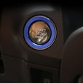 thumbnail image 4 of Sports Blue Anodized Aluminum Engine Start/Stop Push Starter Surrounding Ring Trim For Lexus_is GS ES RX NX Newer Models, 4 of 9