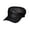 Black, variant on Real Leather Baseball Cap Hat Winter Warm Russian Old Men One Fu-r Beret Army Ear Flap Caps Hats With Faux Fu-r Inside ,Fashion
