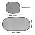 thumbnail image 4 of Motoforti Universal Car Window Screen Sun Shade Shield Protector Mesh 5pcs, 4 of 7