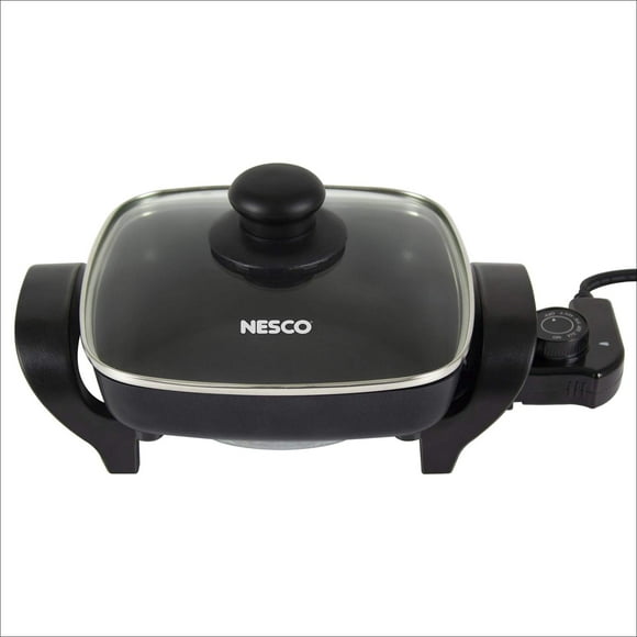 Nesco, Noir, ES-08, Poêle Électrique, 8 Pouces, 800 watts