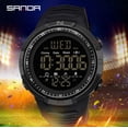 thumbnail image 6 of Sanda Fashion Military Men's Watches 50m Waterproof Sports Watch For Male Led Electronic Wristwatches Relogio Masculino 6014 - Digital Wristwatches, 6 of 6