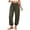 Army Green,#009, variant on Womens Balloon Pants Trendy Casual Elastic Waist Wide Leg Harem Pants Baggy Pleated Lantern Trousers,2XL