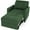 Green, variant on Aiho 3-in-1 Convertible Sleeper Chair–Single Sofa Bed with Adjustable Backrest, Spacious Multifunctional Option for Living Room, Bedroom & Apartment Dark Grey