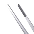 thumbnail image 3 of Pinzas triangulares para barbacoa de acero inoxidable de 35 cm con puntas de silicona, 3 of 5