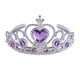 thumbnail image 1 of Juego de corona y varita de princesa, accesorios de princesa con purpurina para niñas pequeñas, 1 of 10