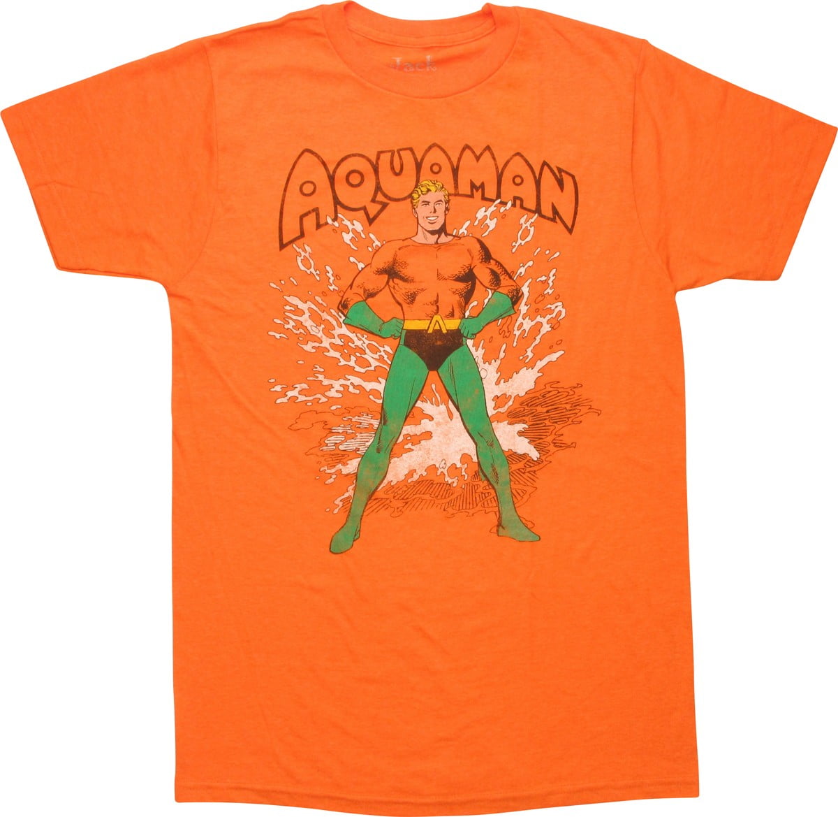 Aquaman - Aquaman Splash Retro T-Shirt 