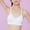 White, variant on Training Bra for Girls New Young Solid Color Soft Comfortable Breathable Children Thin Style Student Bra Underwear Style B-27 Green 16 Years