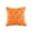 B003- Saffron, variant on Throw Pillow Cover, Plush Halloween Fall Decor Pillow Case, Embossed Pumpkin Leaf Couch Pillow, Orange 18X18 Inch Fall Decor for Home, No Filler Included, Cozy Fuzzy Square