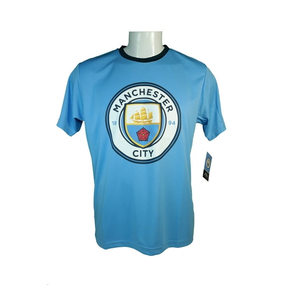 Icon Sport Group Manchester City F.C. Soccer Adult Soccer Poly Jersey -J008 Small