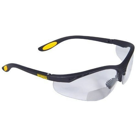 DeWalt Reinforcer Rx Bifocal Safety Glasses-Smoke