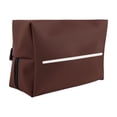 thumbnail image 2 of Car Tissue Holder for Visor Seat Back Armrest, PU Leather Tissue Box Cover Dispenser for Vehicle, Hanging Napkin Holder Organizer for Auto Interior Accessories Brown 5.12x6.7", 2 of 4