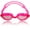 Clear w/ Pink, variant on Water Gear 29700 Tadpole Anti-Fog Swim Goggles-Clear w/ Pink