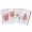 As Shown, variant on Gymnture 4pcs Merry Christmas Cards with Envelopes - Random Style