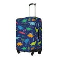 thumbnail image 2 of Bixox Washable Dinosaurs With Palms Printed Luggage Cover, Fashion Suitcase Protector Fits for Medium luggage, 2 of 8