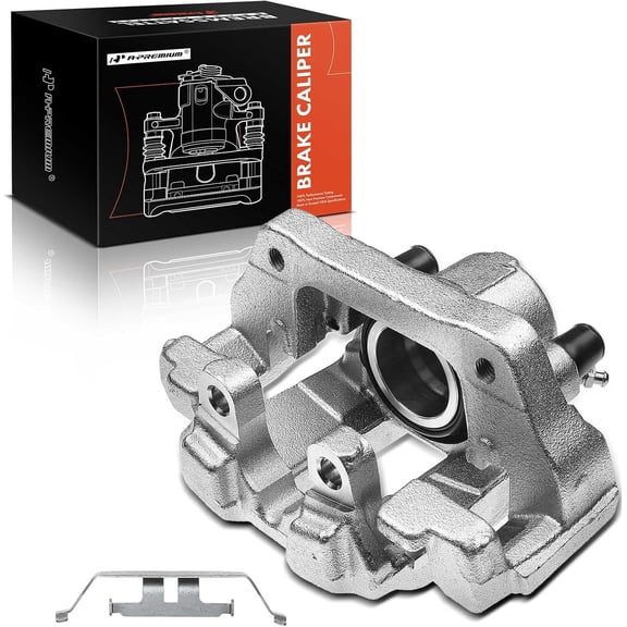 A-Premium Disc Brake Caliper Assembly with Bracket Compatible with BMW 228i 230i 320i 328d 328i 330i 428i 430i xDrive Front Passenger Side Fits select: 2013 ,2016 BMW 328 I SULEV