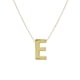 thumbnail image 1 of Collar y dije letra E En oro solido de 10k certificado ZAB DE MEXICO RECONOCIMIENTOS, 1 of 5