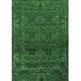 thumbnail image 1 of Ahgly Company Indoor Rectangle Persian Emerald Green Bohemian Area Rugs, 7' x 10', 1 of 4