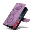 thumbnail image 2 of Decase Wallet Case for Samsung Galaxy S23 Ultra, Butterfly Wings PU Leather Flip Protective Phone Case with Wrist Strap for Samsung Galaxy S23 Ultra,Purple, 2 of 7