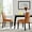 Tan, variant on Modway Duchess Dining Chair Vinyl Set of 2 in Gray