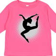 thumbnail image 4 of Inktastic Ballet Dancer Silhouette Ballerina Girls Long Sleeve Toddler T-Shirt, 4 of 5