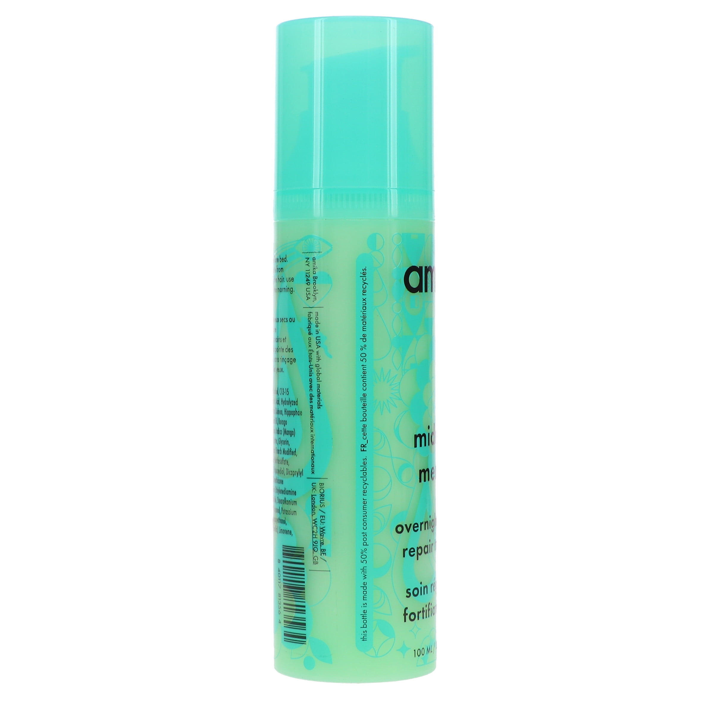 Amika Midnight Mender Overnight Strength Repair Treatment 3.3 oz