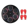 thumbnail image 1 of Almencla Machine de Boxe Musicale Cible Murale de Boxe Électronique pour Agilité Réaction Maison avec Gants pour Enfant Adulte, 1 of 7
