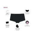thumbnail image 4 of Bali Womens Comfort Revolution Soft Touch Boyshort Panties, 4 of 4