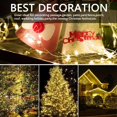 thumbnail image 2 of Morttic 2 Pack Solar String Lights,200 LEDs 66Ft Waterproof Outdoor Fairy Lights with 8 Lighting Modes,Garden Copper Wire Decorative Lights for Patio,Gate,Trees,Wedding,Party,Christmas (Warm White), 2 of 9