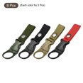 thumbnail image 3 of Botella Colgante Hebilla Clip Agua Botella Portador Anillo Soporte para Mochila Cinturón Exterior Campamento, Senderismo, Negro, Verde, Caqui, Rojo Paquete de 8, 3 of 6
