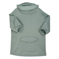 thumbnail image 6 of IROINNID Women's Frog Hoodie Mid-Length Long Sleeve Solid Color Funny Fashion Pocket Cute Design Sweatshirt Tops, Mint Green, 6 of 9