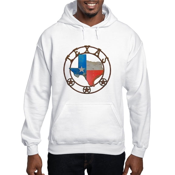 CafePress - Texas Wrought Iron Barn Art Hoodie - Pullover Hoodie, Hooded Sweatshirt