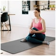 thumbnail image 6 of BalanceFrom 1/2 In. Yoga Mat, Gray, 6 of 7