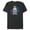 Dark Heather, variant on Ahsoka Tano and Grogu The Mandalorian Night Cute - Short Sleeve Blended T-Shirt for Adults - Customized-Black