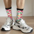 thumbnail image 6 of Cauagu cartoon ladybird Print Crew Socks for Women and Men,Adult Athletic Running Socks 1-Pair Sports Socks Work Gear Socks with Moisture Wicking, 6 of 6
