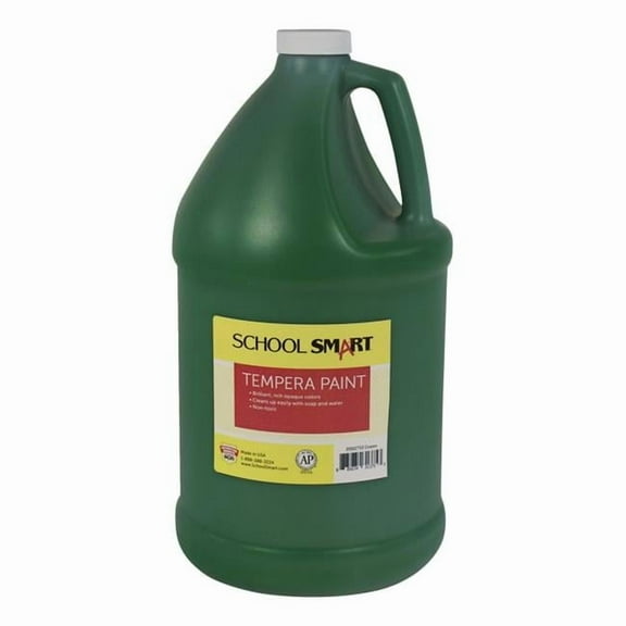 School Smart  1 gal Tempera Paint, Green